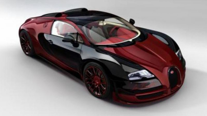 Bugatti Veyron edisi terakhir.
