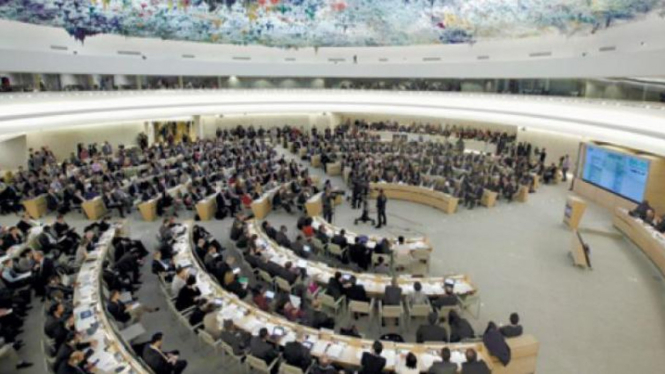 Pertemuan Dewan HAM PBB di Jenewa, Swiss