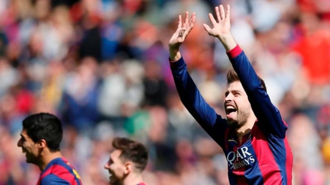 Pemain Barcelona, Gerrard Pique.