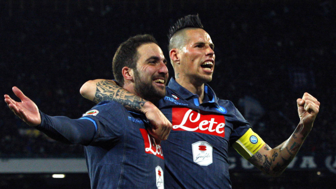 Napoli Bermain Imbang dengan Inter Milan 2-2