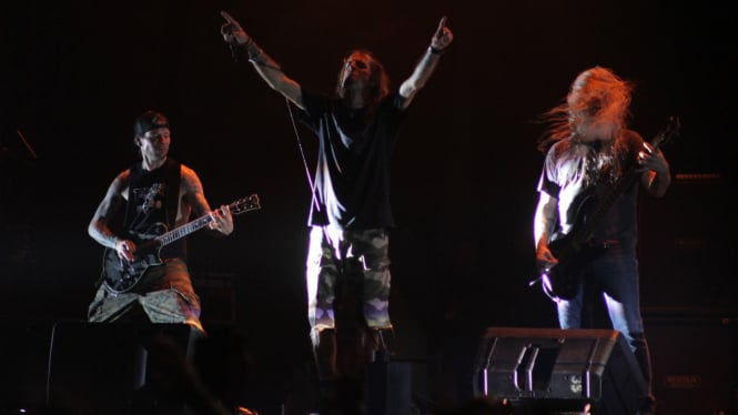 Penampilan Lamb of God di Magnitude Hammersonic 2015