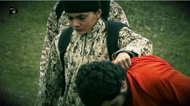 Bocah 10 tahun dijadikan eksekutor oleh ISIS