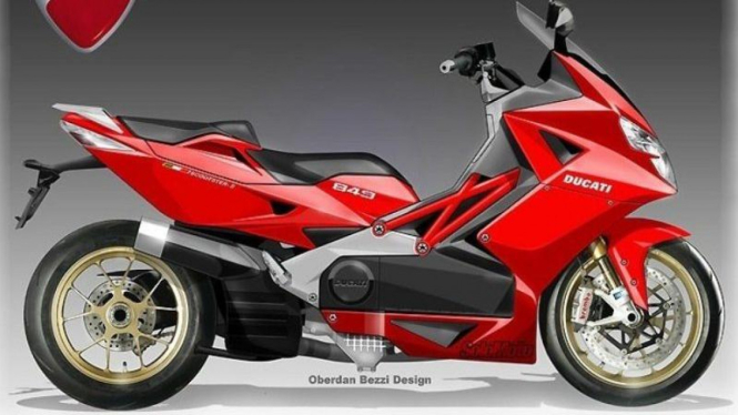 Ducati Maxi Scooter Concept.