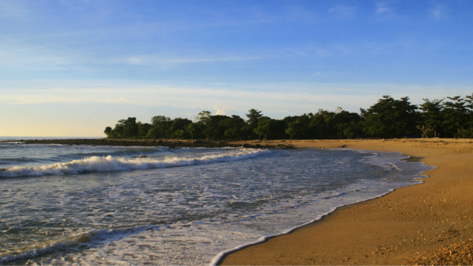 Senja di Pantai Bodur, Tanjung Lesung, Banten