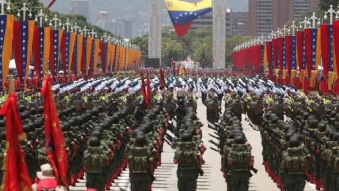 Ilustrasi militer Venezuela