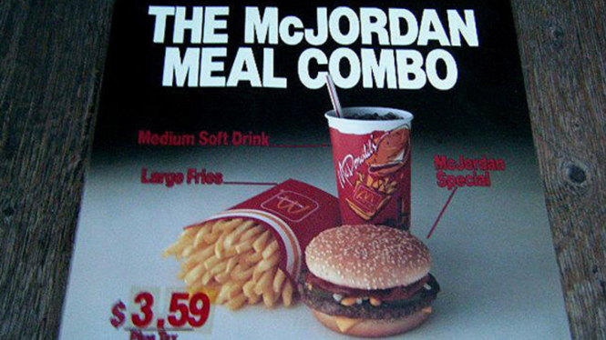 Menu McJordan 