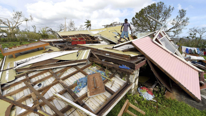 Korban Badai Pam di Vanuatu Butuh Bantuan