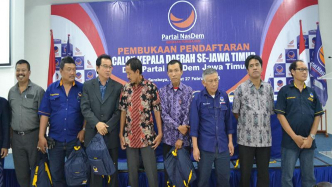 DPW Nasdem Jatim menjaring calon Wali Kota Surabaya