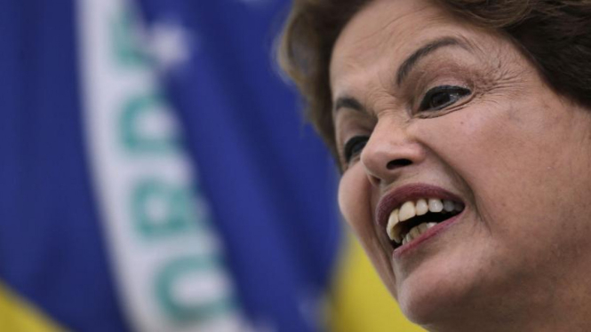 Presiden Brasil, Dilma Rousseff.