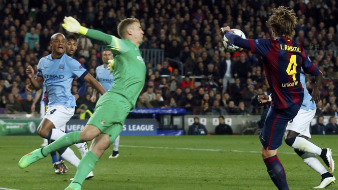 Barcelona vs Manchester City Leg Kedua Babak 16 Besar Liga Champions 2014-15