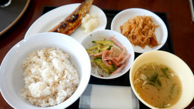 Makanan Kantin Museum Penjara Jepang di Hokkaido.