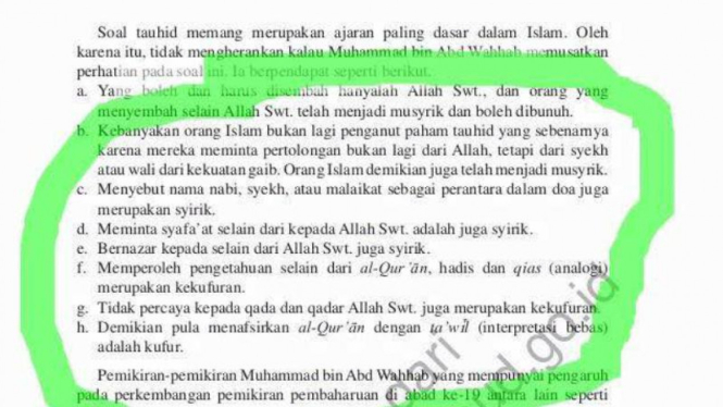 Buku pelajaran mengandung ISIS yang beredar di sekolah