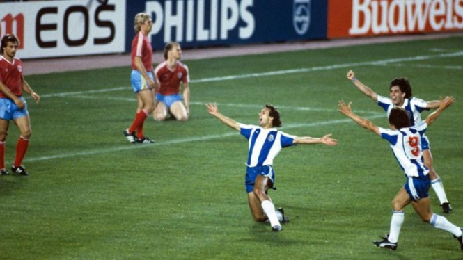 Final Piala Eropa 1987 saat Porto menang atas Bayern Munich