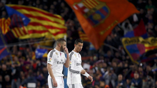 Barcelona Tumbangkan Real Madrid 2-1 di El Clasico