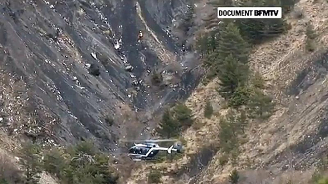 Puing pesawat Germanwings ditemukan