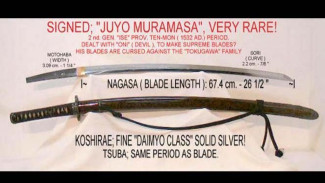 Misteri Pedang Terhebat di Jepang, Honjo Masamune
