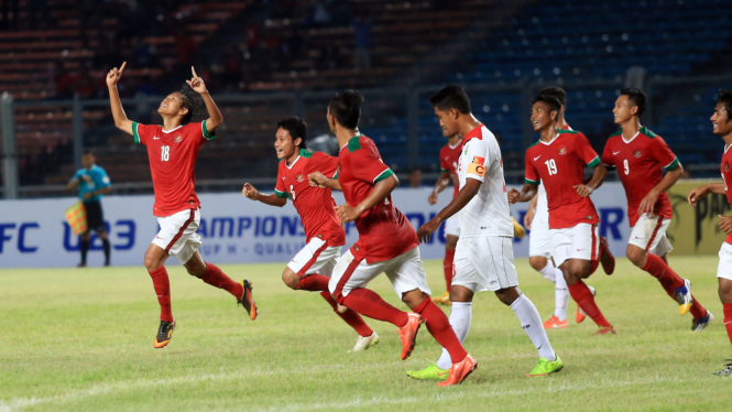 Indonesia vs Timor Leste di Kualifikasi Piala Asia U-23