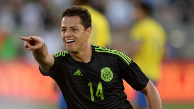 Pemain Meksiko, Javier Hernandez