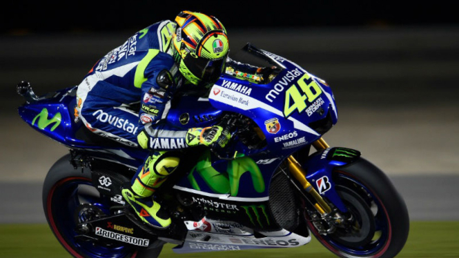 Pembalap Movistar Yamaha, Valentino Rossi