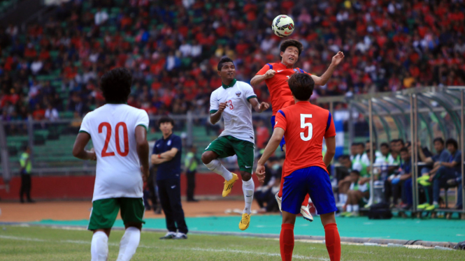 Indonesia vs Korea Selatan di Kualifikasi Piala Asia U-23