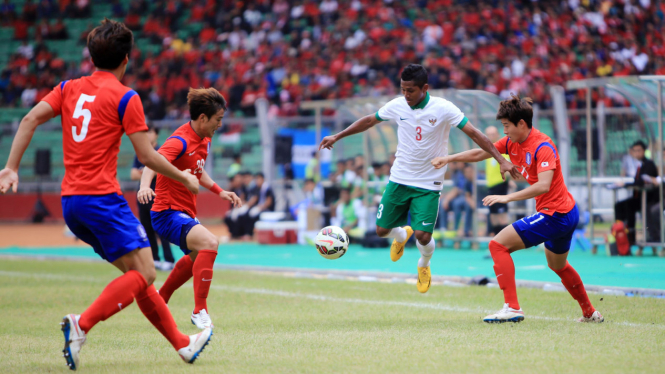 Indonesia vs Korea Selatan di Kualifikasi Piala Asia U-23