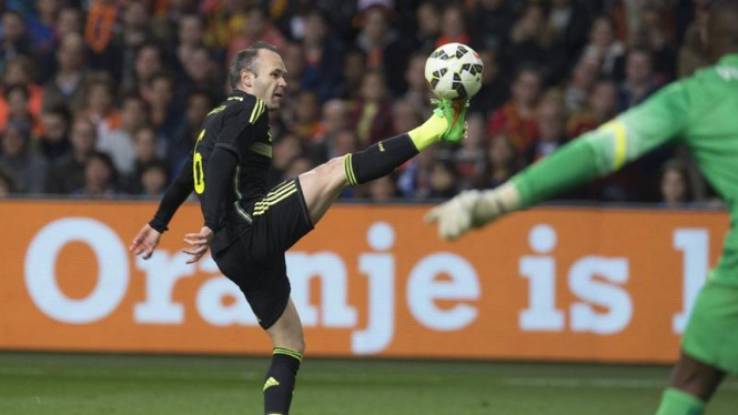 Pemain Timnas Spanyol, Andres Iniesta