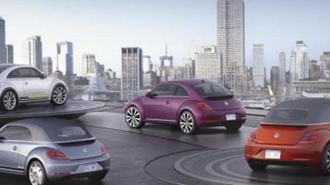 Empat konsep VW Beetle Terbaru.