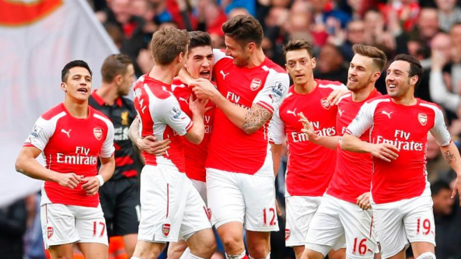 Arsenal Menang Gemilang Atas Liverpool