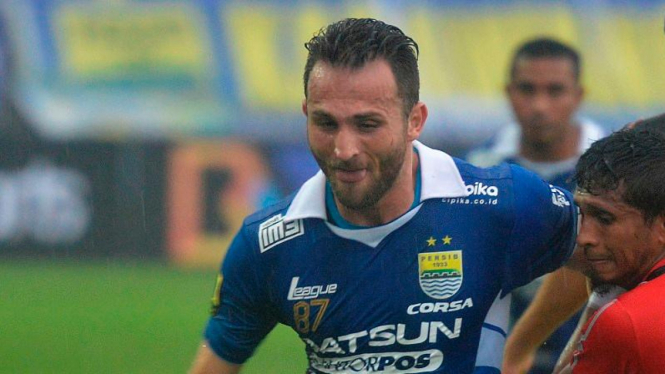 Mantan penyerang Persib Bandung, Ilija Spasojevic