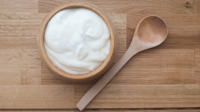 Ilustrasi yoghurt