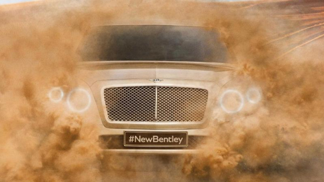 Teaser Bentley Bentayga