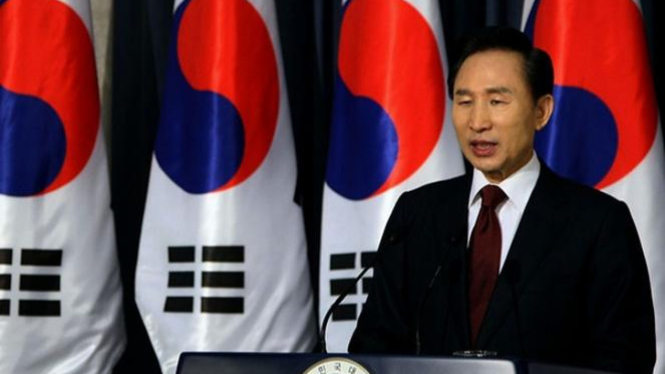 Lee Myung Bak Presiden Korea Selatan yang tegas akan kasus korupsi