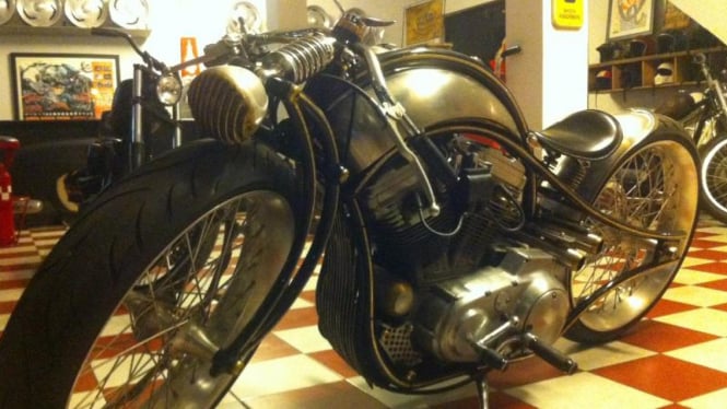 Harley Davidson hasil modifikasi