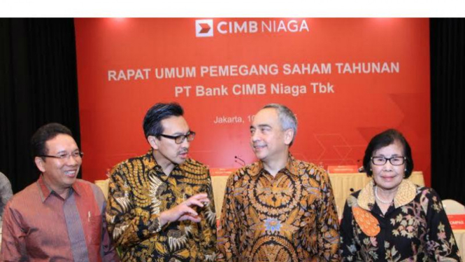 Presiden Direktur PT Bank CIMB Niaga Tbk, Tigor M Siahaan