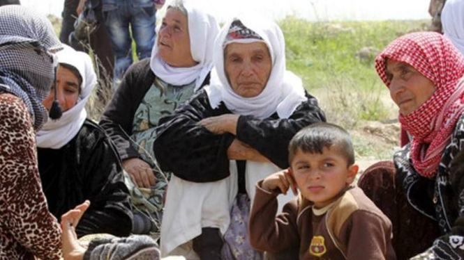 Kelompok minorotas Yazidi.