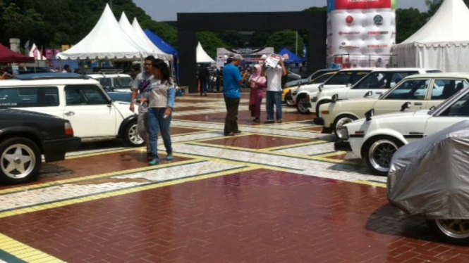 Mobil antik di Parjo 2015 Senayan.