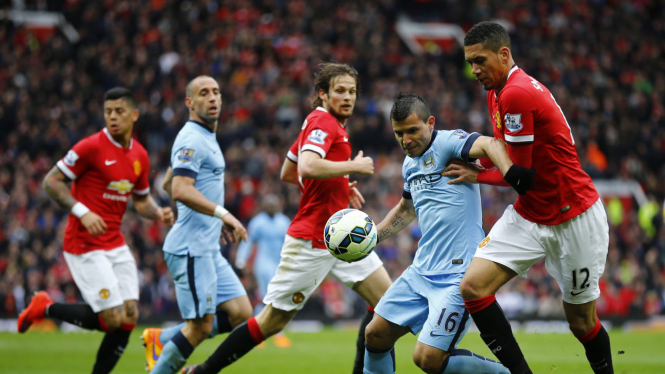 Manchester United vs Manchester City di Pertandingan Premier League