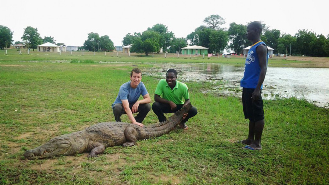 Friendly Paga Crocodile