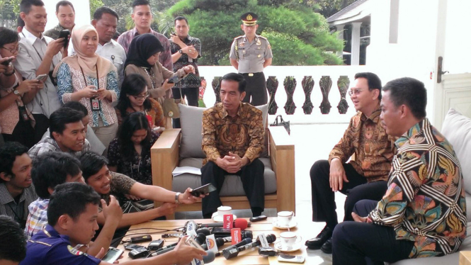 Presiden Joko Widodo Mediasi Perseteruan Ahok dan DPRD