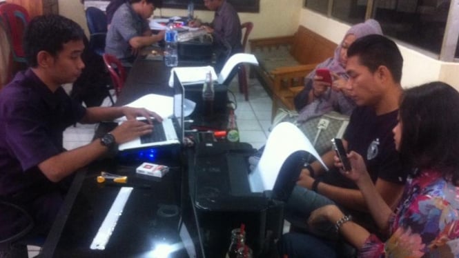 Rizal Armada di kantor polisi