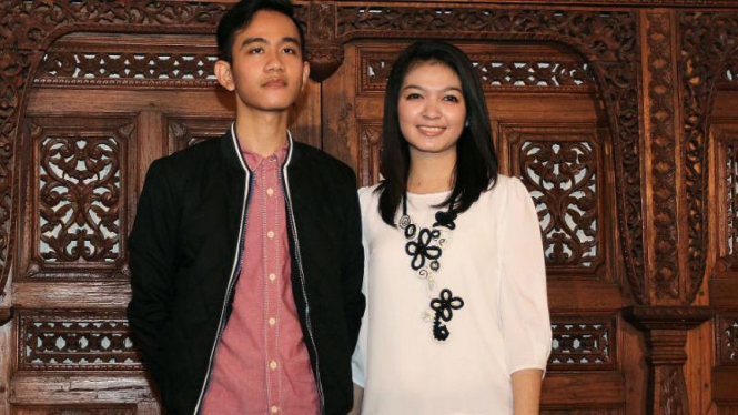 Gibran Rakabuming Raka dan Selvi Ananda Putri