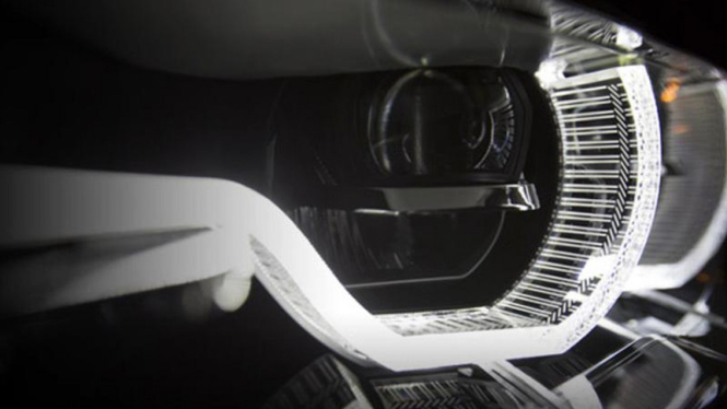 Lampu BMW berteknologi Laser