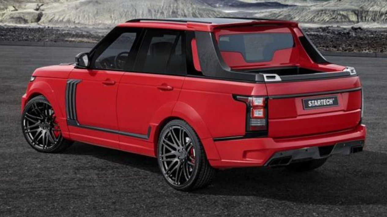 Range Rover Siap Luncurkan Mobil Pikap Termewah Dunia