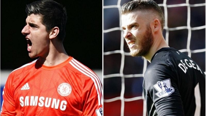 Thibaut Courtois dan David de Gea