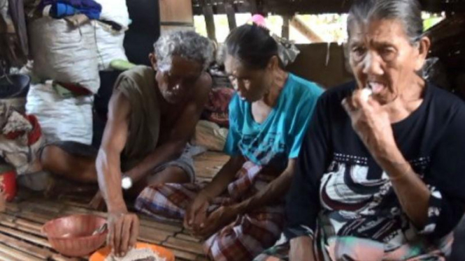 Tiga Lansia Tinggal di Gubuk Reyot di Polewali Mandar