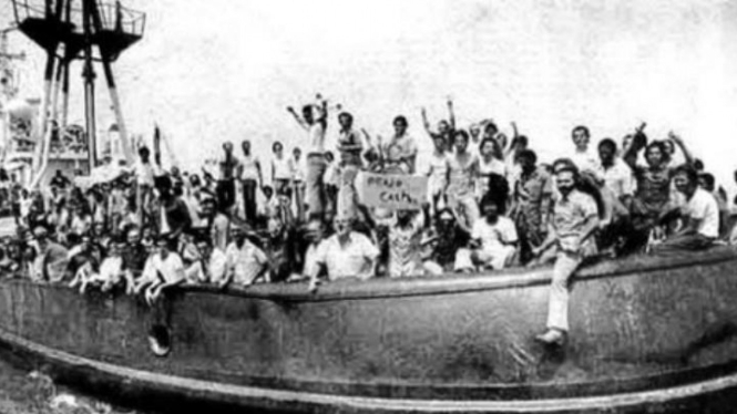 Eksodus 125.000 imigran Kuba ke AS.