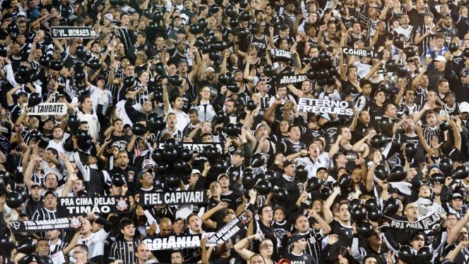 Para pendukung klub Brasil, Corinthians