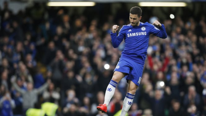 Pemain Chelsea Eden Hazard