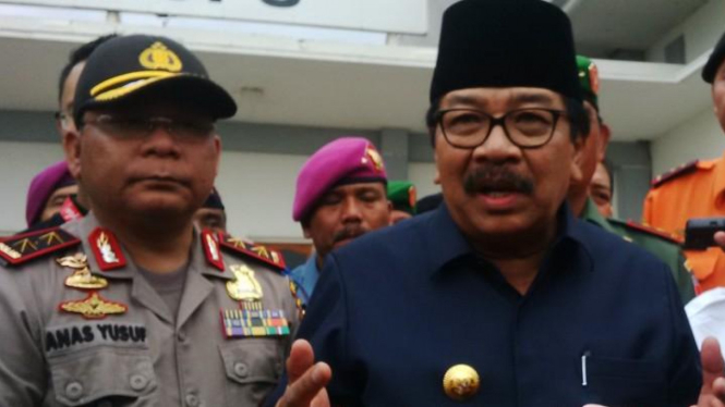 Wakil Ketua Umum Partai Demokrat yang juga Gubernur Jawa Timur, Soekarwo.
