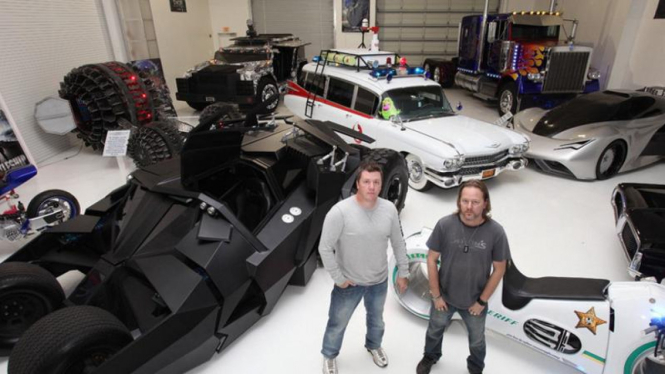 Mobil-mobil superhero buatan Marc dan Shanon Parker